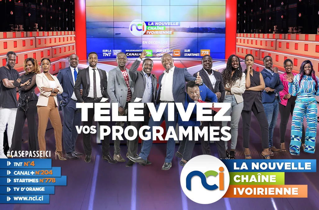 NCI : Lancement de la première chaîne de télé privée de Côte d'ivoire