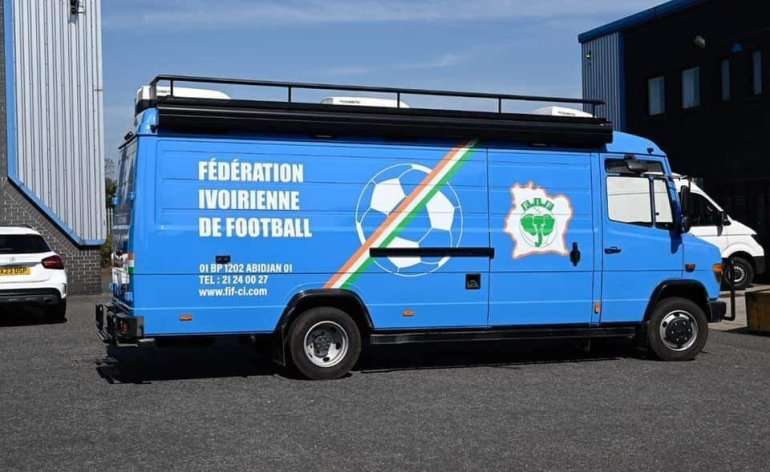 La Fédération Ivoirienne de Football se dote d'un nouveau car régie
